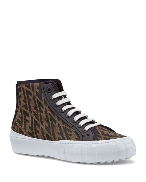 mens fendi shoe sale|fendi high top sneakers men's.